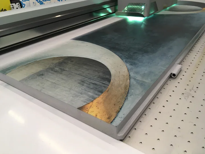 Objektdruck in der Maschine