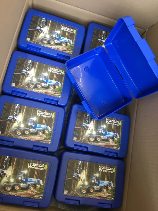 Individuell gestaltete Produktmuster